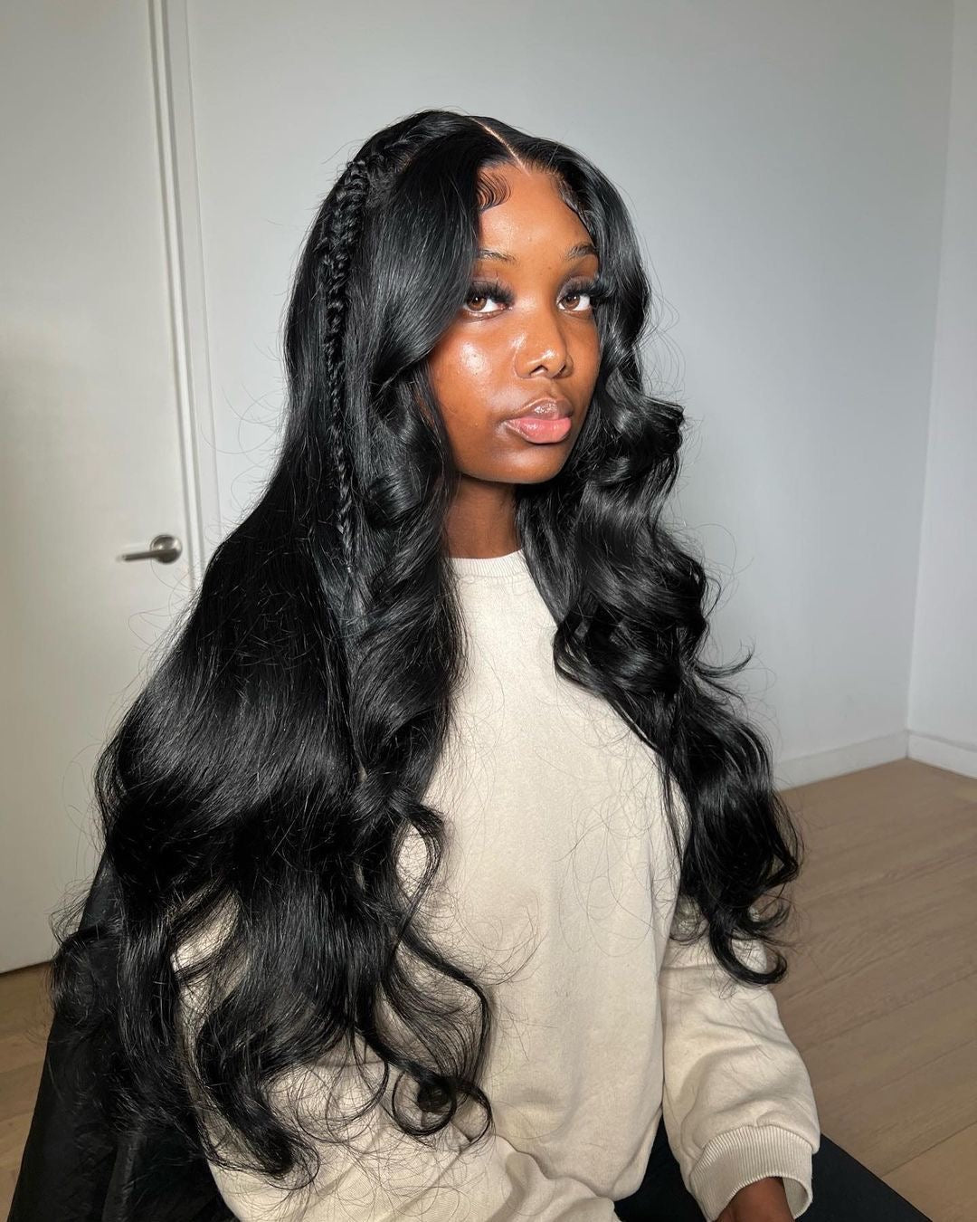 7x5 Body wave Glueless Lace Front Wig