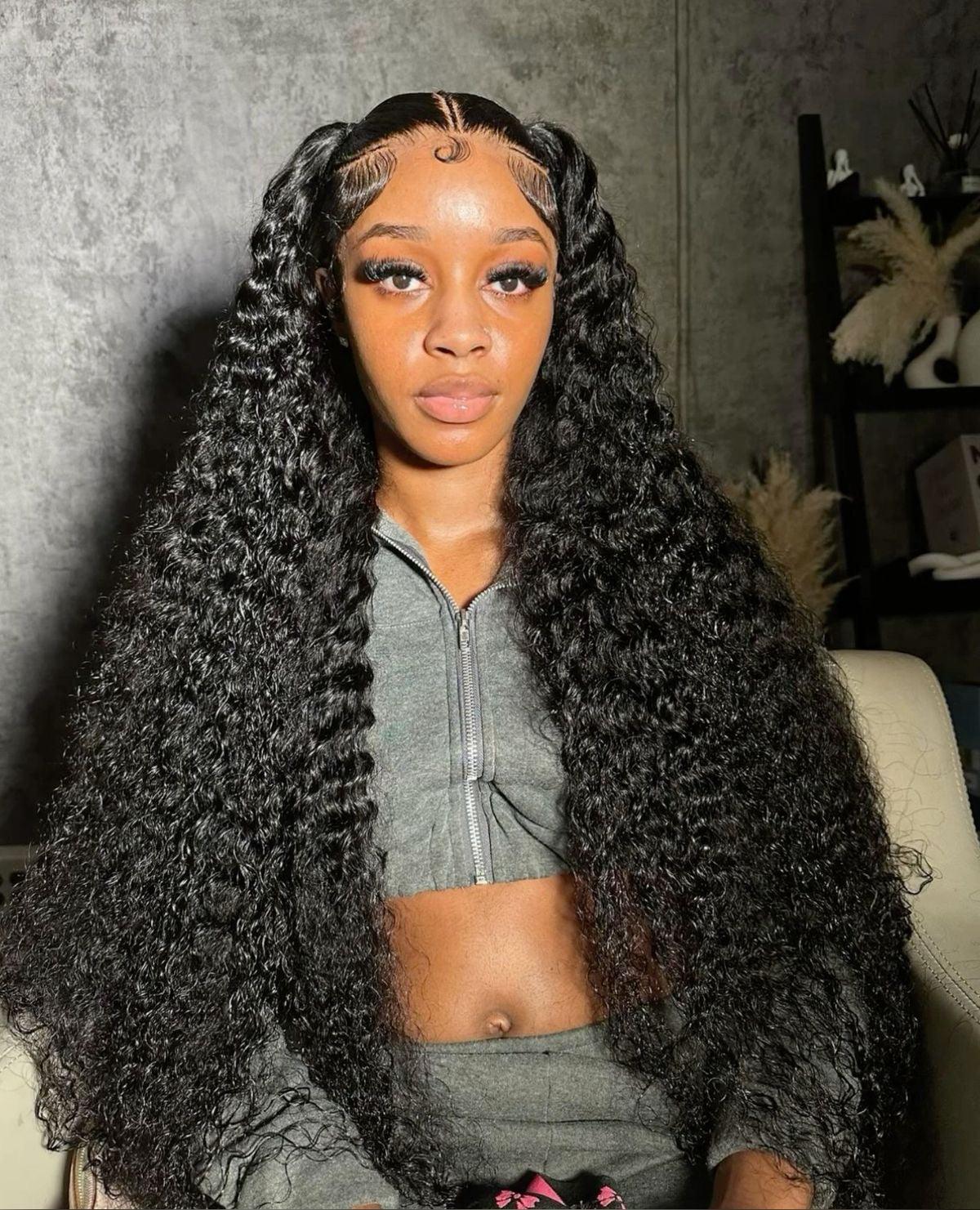 Deep Wave Frontal Wig